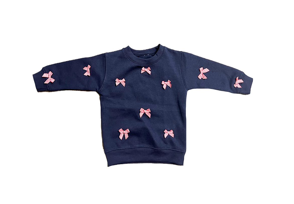 Navy Crew Neck Sweatshirt