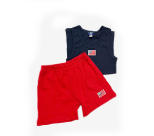 USA short and tank set