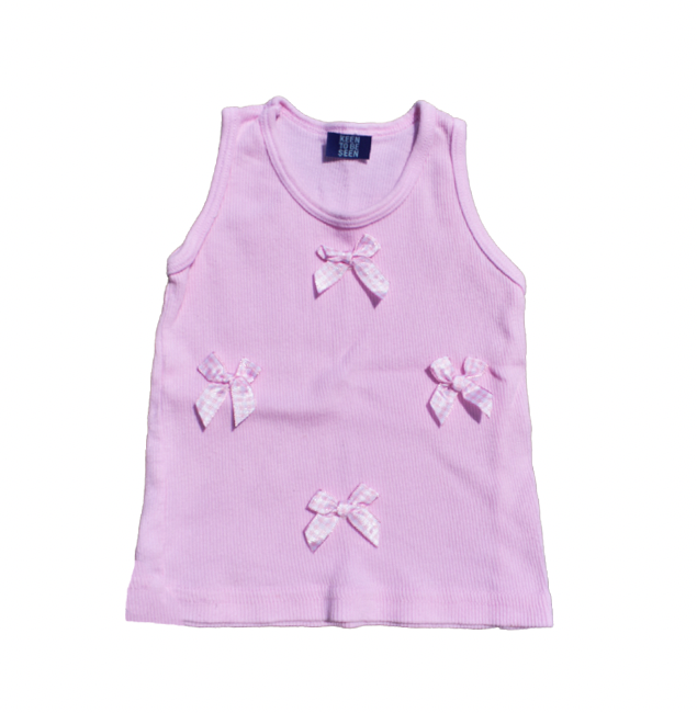 Pink Bow Tank