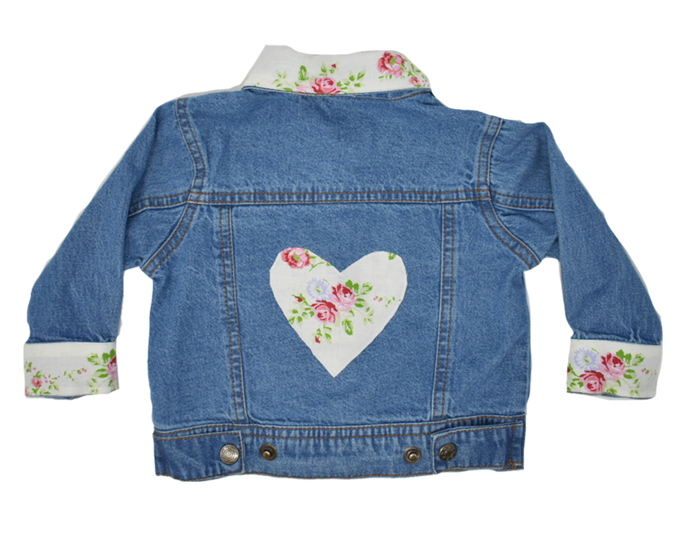 Kids Shabby Flower Jacket