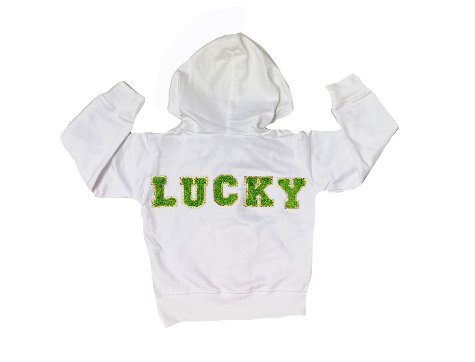 Lucky Zip up hoodie