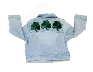 Clover Light Denim Kids Jacket