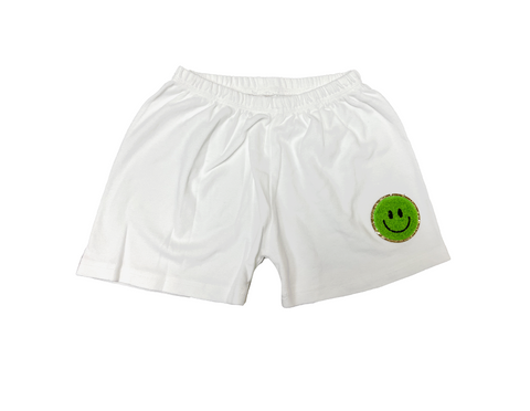 Smiley Cotton Shorts